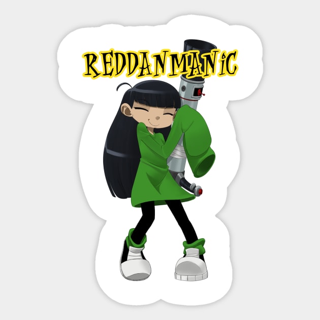 Codename: Kids Next Door - Numbuh 3 Sticker by Reddanmanic